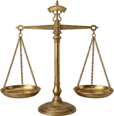 Brass tarāju balance scale